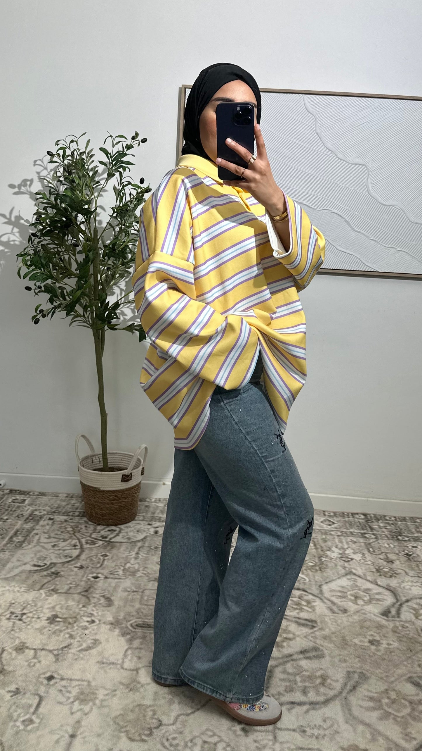 Top long à rayures | Pretty