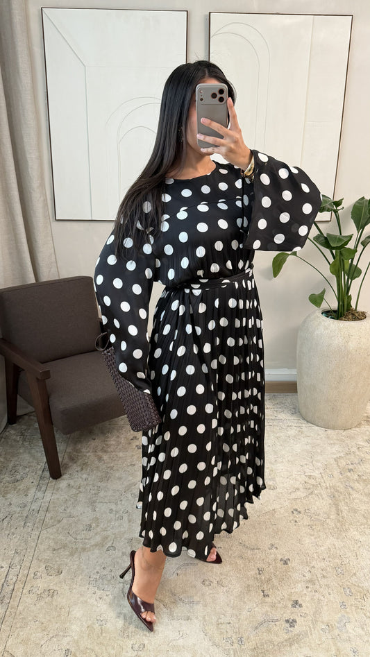 Robe longue à pois | Elena