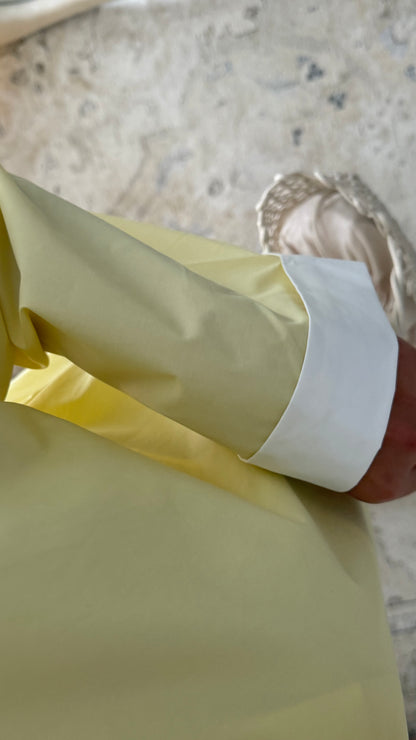 Robe longue en coton | Romy