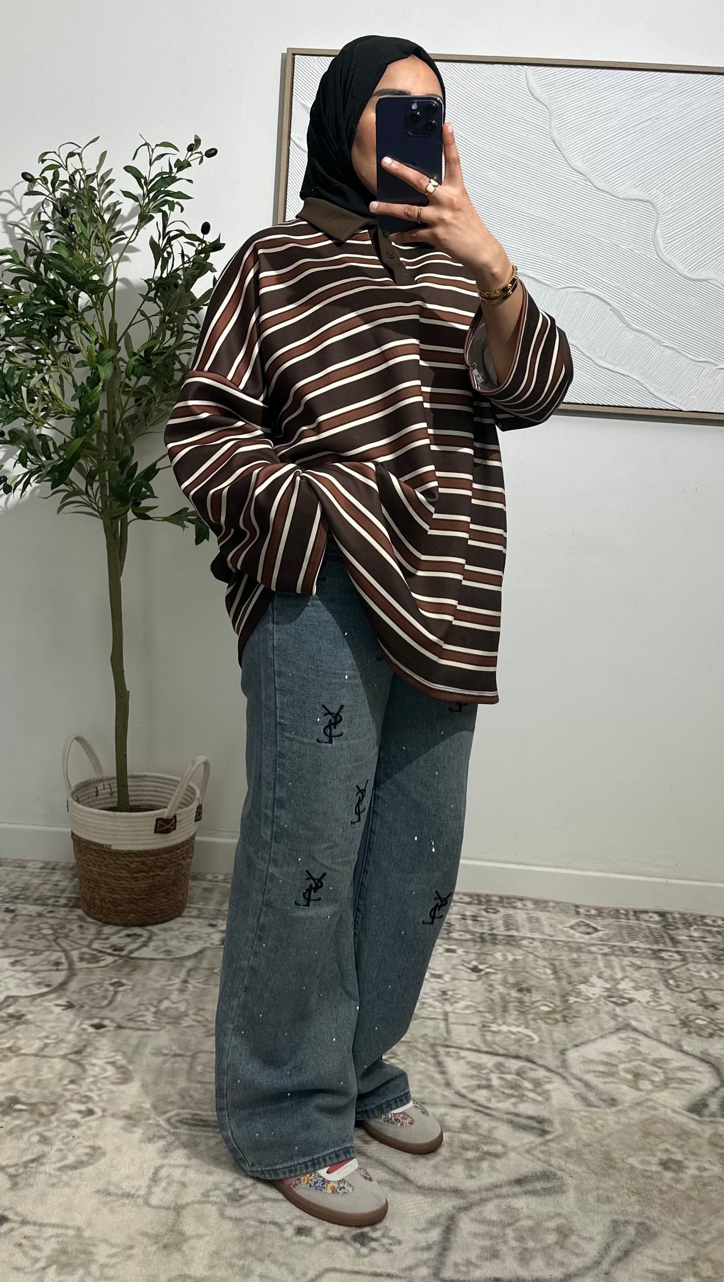 Top long à rayures | Pretty