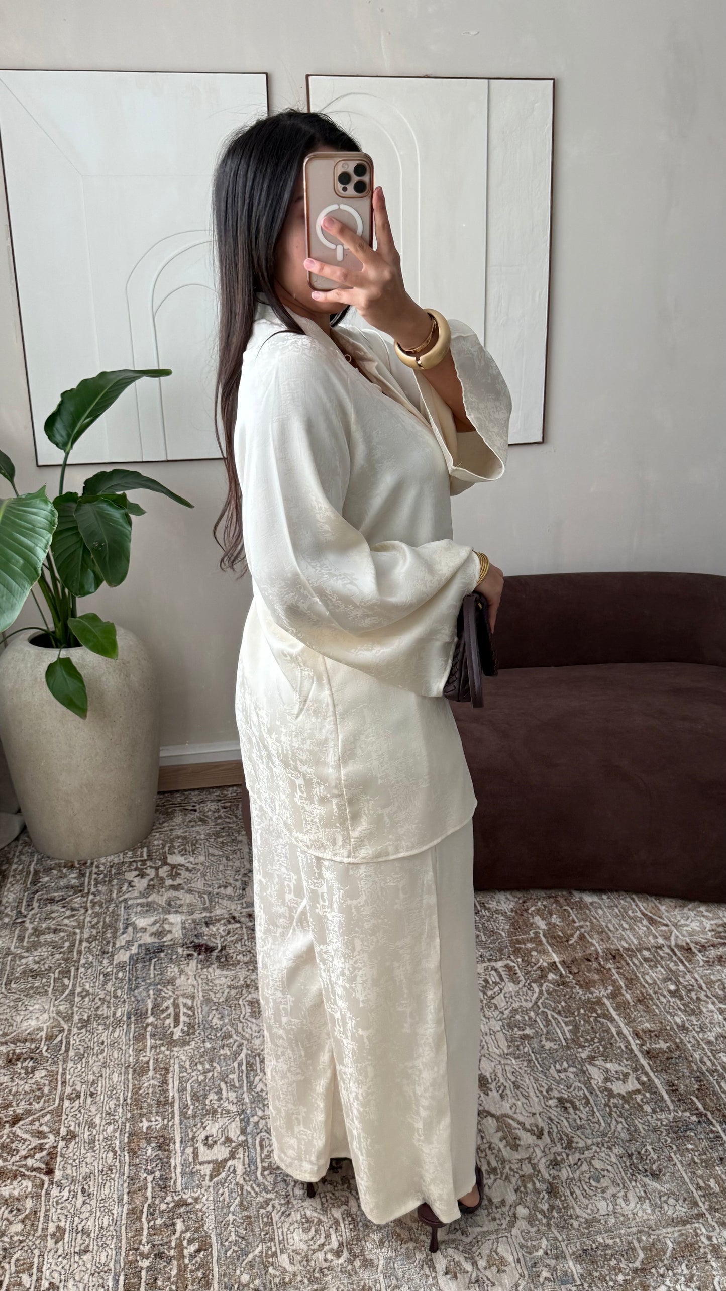 Ensemble avec pantalon | Beige