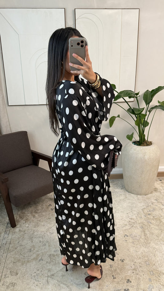 Robe longue à pois | Elena