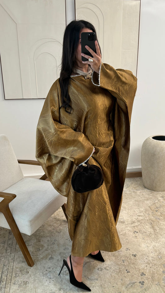 Abaya Faracha à perles | Safiya