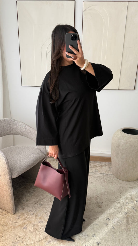 T-shirt OVERSIZE matière viscose/coton