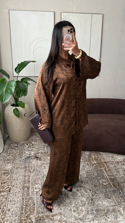 Ensemble avec pantalon | Beige