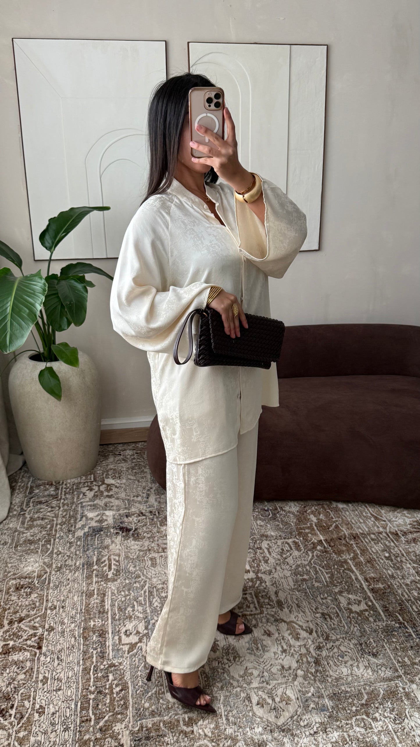 Ensemble avec pantalon | Beige