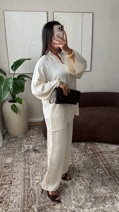 Ensemble avec pantalon | Beige