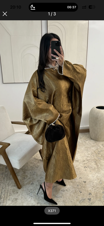 Abaya Faracha à perles | Safiya