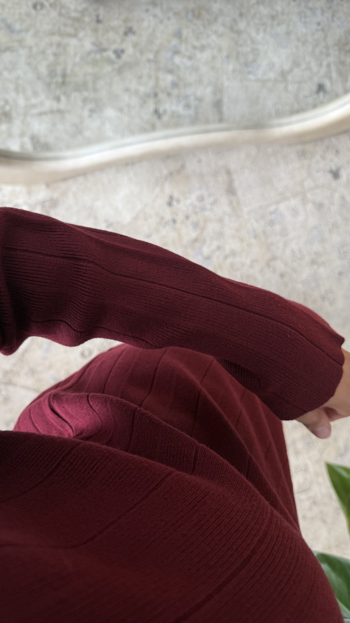 Ensemble côtelé col chemise | Noura