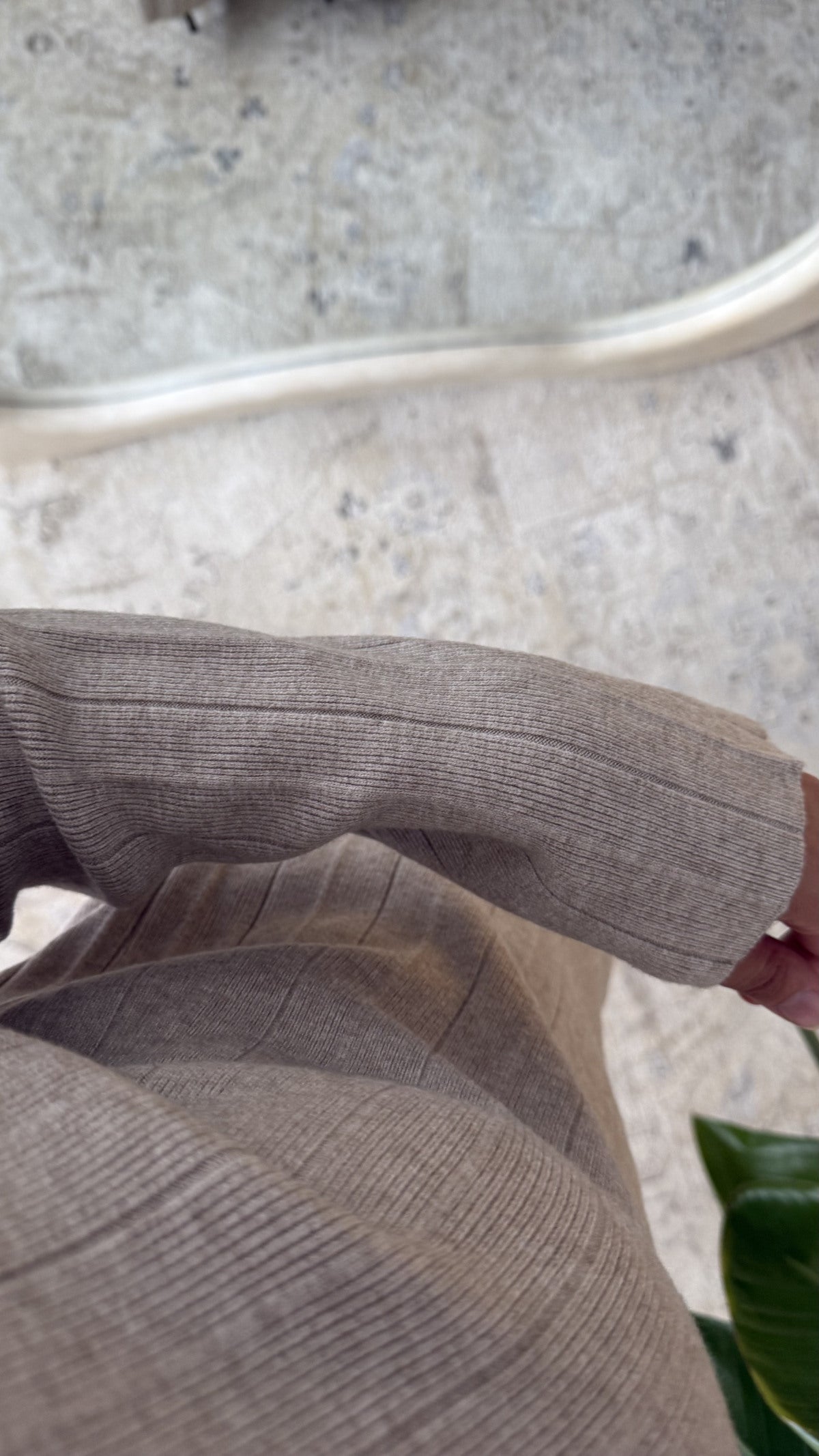 Ensemble côtelé col chemise | Noura