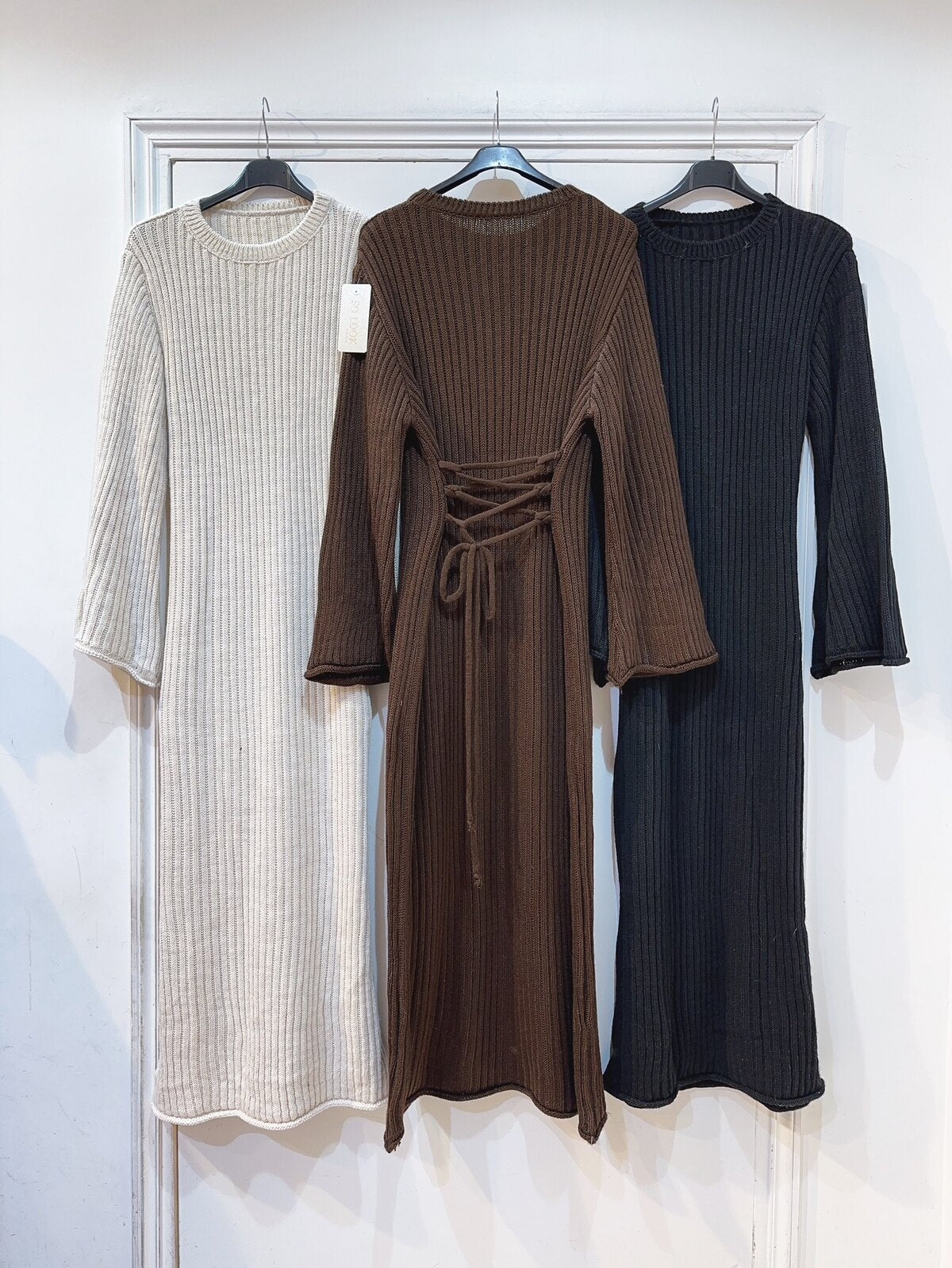 Robe en maille longue ALBA