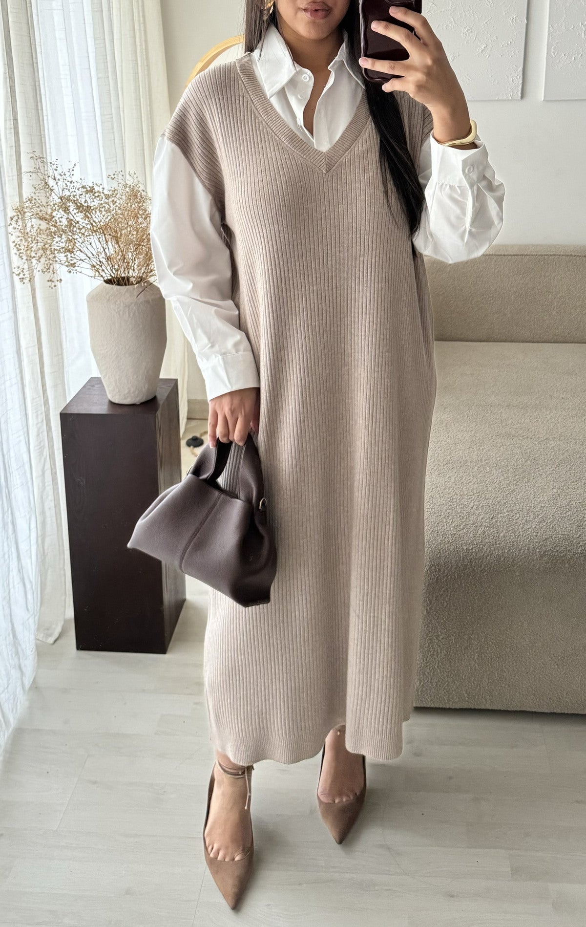 Robe kouza - Pull Chemise